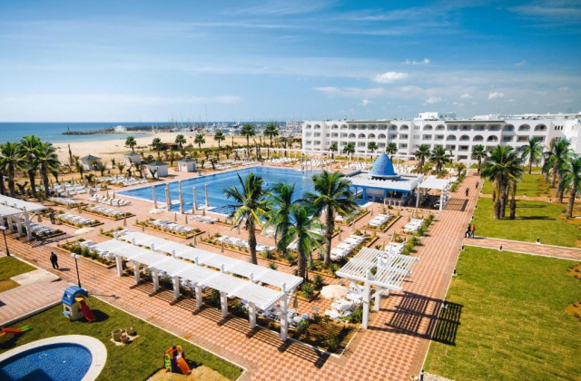 06.06 avion Bucuresti, Tunisia - Regiunea Hammamet Hammamet, Hotel Concorde Marco Polo (ex. Occidental Marco Polo) 581 EURO, 7 nopti, All inclusive
