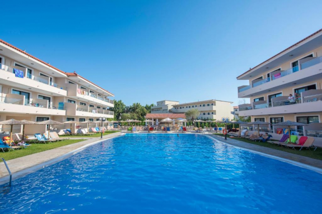 16.06 avion Bucuresti, Grecia - Corfu Astrakeri, Hotel & Apts Angela Beach 587 EURO, 7 nopti, All inclusive
