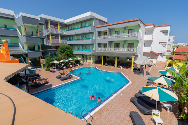 25.06 avion Bucuresti, Grecia - Rhodos Faliraki, Grecian Fantasia Resort 588 EURO, 7 nopti, Demipensiune inclusa