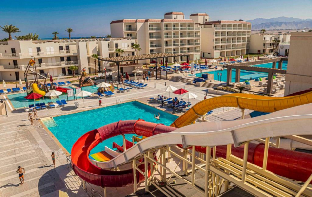 26.04 avion Bucuresti, Egipt - Hurghada Safaga, Amarina Abu Soma Resort & Aquapark 577 EURO, 7 nopti, All inclusive