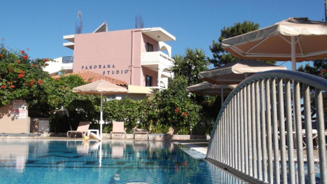 11.06 avion Bucuresti, Grecia - Rhodos Faliraki, Panorama Faliraki Studios 460 EURO, 7 nopti, Fara masa