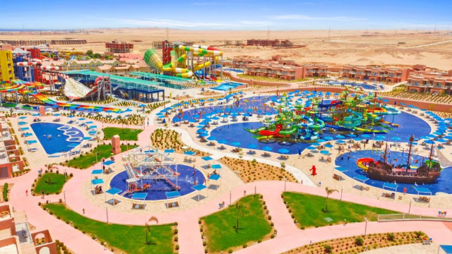 16.05 avion Cluj Napoca, Egipt - Hurghada Hurghada City, Pickalbatros Jungle Aqua Park - Neverland Hurghada 743 EURO, 7 nopti, All inclusive