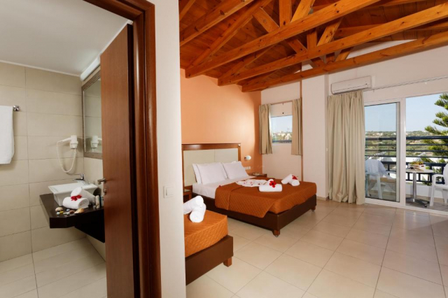 26.06 avion Bucuresti, Grecia - Creta - Heraklion Hersonissos, Agrabella Hotel 920 EURO, 7 nopti, Mic dejun inclus