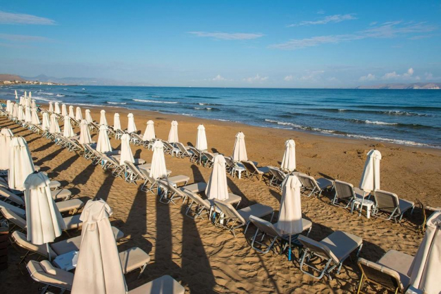 11.06 avion Bucuresti, Grecia - Creta - Heraklion Gouves, John Mary Apartments 469 EURO, 7 nopti, Fara masa