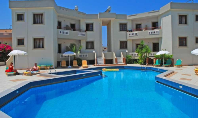 11.06 avion Bucuresti, Grecia - Creta - Heraklion Gouves, John Mary Apartments 469 EURO, 7 nopti, Fara masa