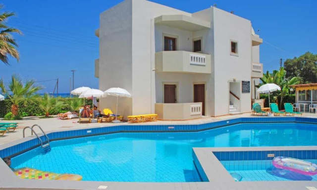 11.06 avion Bucuresti, Grecia - Creta - Heraklion Gouves, John Mary Apartments 469 EURO, 7 nopti, Fara masa