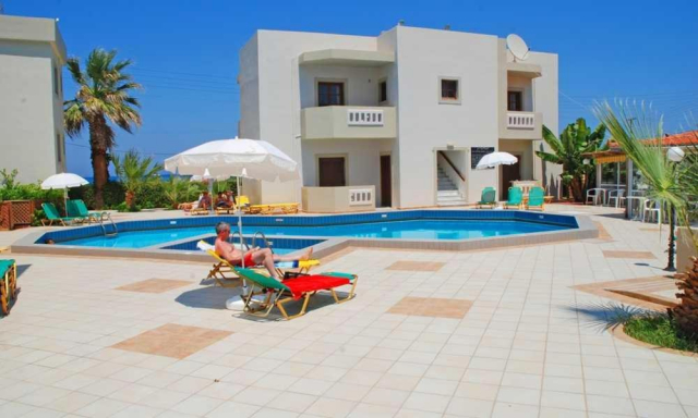 11.06 avion Bucuresti, Grecia - Creta - Heraklion Gouves, John Mary Apartments 469 EURO, 7 nopti, Fara masa
