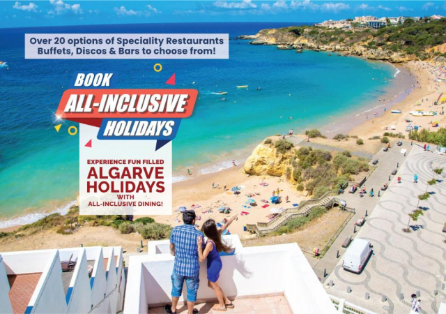 06.06 avion Bucuresti, Portugalia - Algarve Albufeira, Muthu Clube Praia da Oura 1155 EURO, 7 nopti, Mic dejun inclus