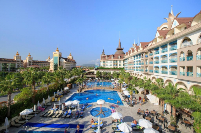 23.05 avion Bucuresti, Turcia - Antalya Side, Hotel Side Crown Palace 587 EURO, 7 nopti, Ultra all inclusive