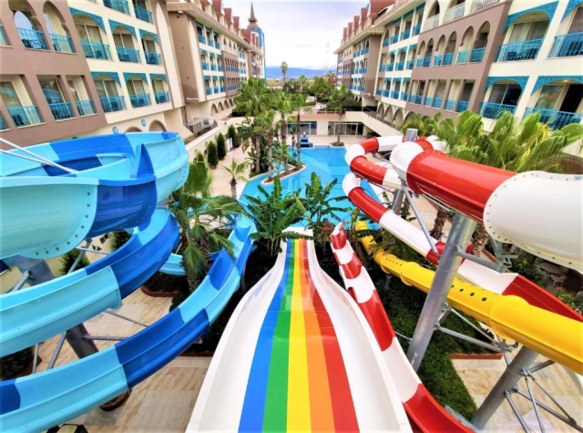 23.05 avion Bucuresti, Turcia - Antalya Side, Hotel Side Crown Palace 587 EURO, 7 nopti, Ultra all inclusive