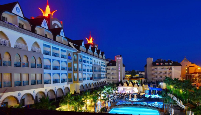23.05 avion Bucuresti, Turcia - Antalya Side, Hotel Side Crown Palace 587 EURO, 7 nopti, Ultra all inclusive