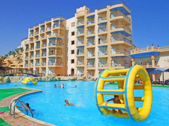 12.06 avion Iasi, Egipt - Hurghada Hurghada City, Sphinx Aqua Park Beach Resort 538 EURO, 7 nopti, All inclusive