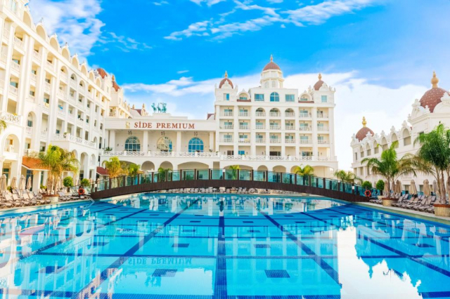 23.05 avion Bucuresti, Turcia - Antalya Side, Hotel OZ Side Premium 1077 EURO, 7 nopti, Ultra all inclusive