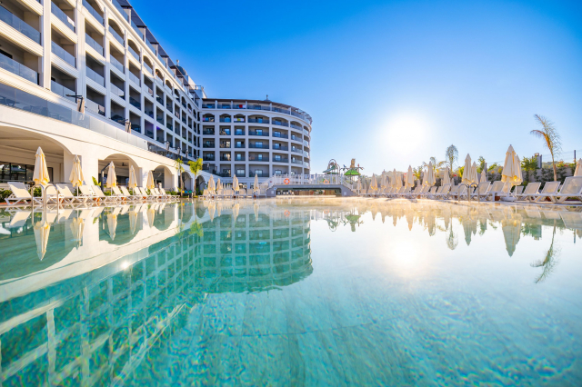 23.05 avion Bucuresti, Turcia - Antalya Side, Hotel Side Moon Palace 508 EURO, 7 nopti, Ultra all inclusive