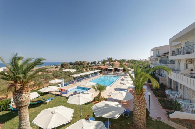11.06 avion Bucuresti, Grecia - Creta - Heraklion Anissaras, Cretan Garden - Adult Only 479 EURO, 7 nopti, Demipensiune inclusa