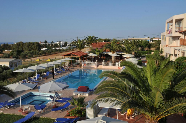 11.06 avion Bucuresti, Grecia - Creta - Heraklion Anissaras, Cretan Garden - Adult Only 479 EURO, 7 nopti, Demipensiune inclusa
