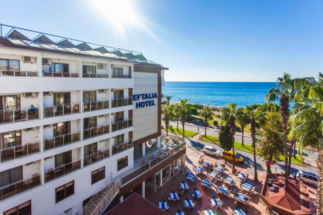 28.06 avion Bucuresti, Turcia - Antalya Alanya, Eftalia Downtown 538 EURO, 7 nopti, Mic dejun inclus