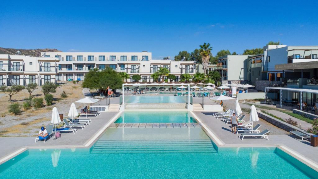 01.07 avion Bucuresti, Grecia - Rhodos Gennadi, GENNADI Seaside resort 469 EURO, 7 nopti, Mic dejun inclus