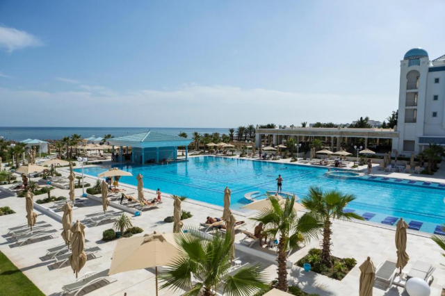 11.07 avion Bucuresti, Tunisia - Regiunea Hammamet Port El Kantaoui, Hotel Concorde Green Park Palace 1253 EURO, 7 nopti, All inclusive