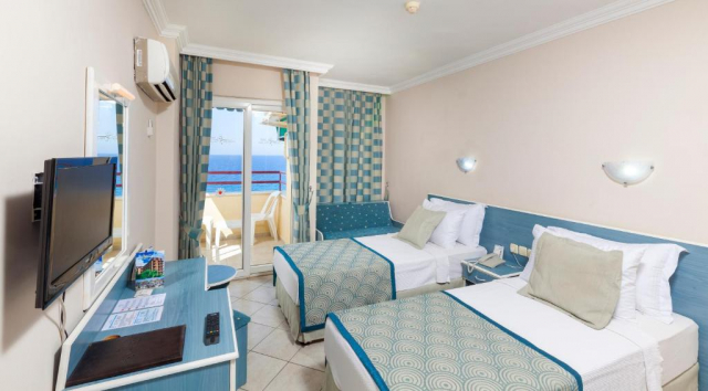20.08 avion Bucuresti, Turcia - Antalya Alanya, Hotel Galaxy Beach 655 EURO, 7 nopti, All inclusive