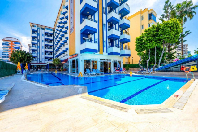20.08 avion Bucuresti, Turcia - Antalya Alanya, Hotel Galaxy Beach 655 EURO, 7 nopti, All inclusive