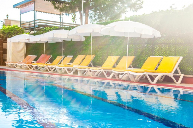 20.08 avion Bucuresti, Turcia - Antalya Alanya, Hotel Galaxy Beach 655 EURO, 7 nopti, All inclusive