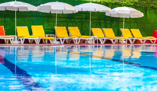 20.08 avion Bucuresti, Turcia - Antalya Alanya, Hotel Galaxy Beach 655 EURO, 7 nopti, All inclusive