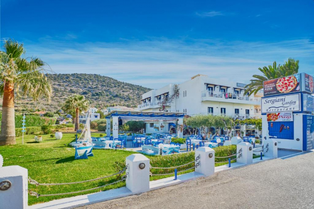 03.09 avion Bucuresti, Grecia - Creta - Heraklion Stalida, Sergiani Garden Hotel-Apartments 577 EURO, 7 nopti, Fara masa