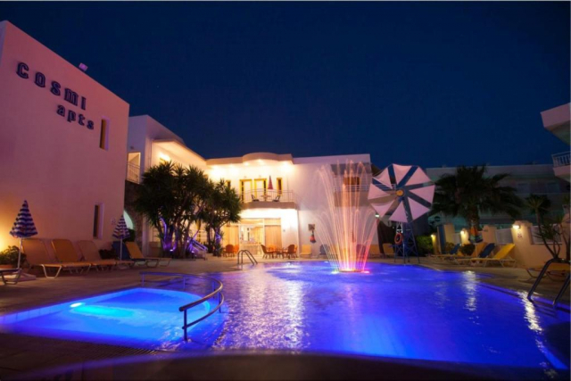 03.09 avion Bucuresti, Grecia - Creta - Heraklion Gouves, Cosmi Apartments 518 EURO, 7 nopti, Fara masa