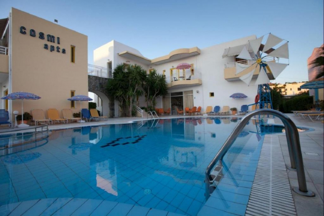 03.09 avion Bucuresti, Grecia - Creta - Heraklion Gouves, Cosmi Apartments 518 EURO, 7 nopti, Fara masa
