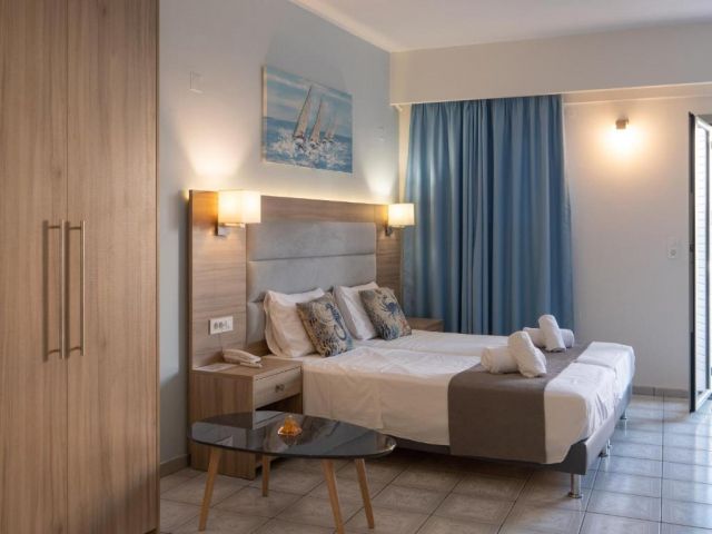 23.07 avion Bucuresti, Grecia - Creta - Heraklion Hersonissos, Aristo Apartments 518 EURO, 7 nopti, Fara masa