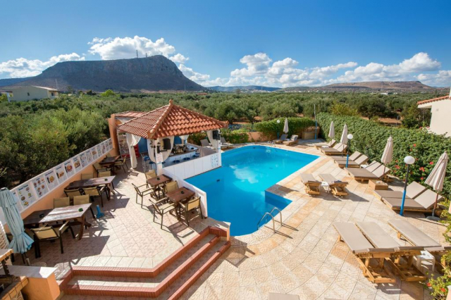 23.07 avion Bucuresti, Grecia - Creta - Heraklion Gouves, Kleanthi Apartments 538 EURO, 7 nopti, Fara masa