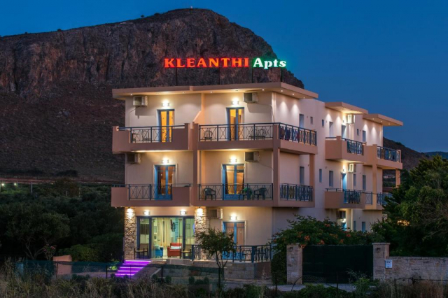 23.07 avion Bucuresti, Grecia - Creta - Heraklion Gouves, Kleanthi Apartments 538 EURO, 7 nopti, Fara masa