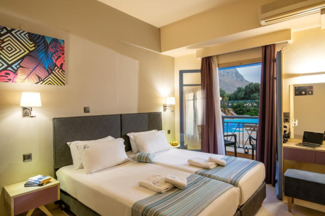 23.07 avion Bucuresti, Grecia - Creta - Heraklion Gouves, Kleanthi Apartments 538 EURO, 7 nopti, Fara masa
