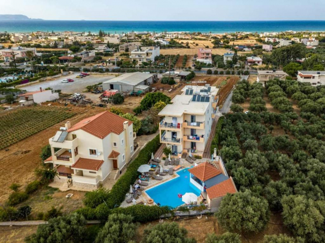23.07 avion Bucuresti, Grecia - Creta - Heraklion Gouves, Kleanthi Apartments 538 EURO, 7 nopti, Fara masa