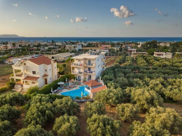 23.07 avion Bucuresti, Grecia - Creta - Heraklion Gouves, Kleanthi Apartments 538 EURO, 7 nopti, Fara masa