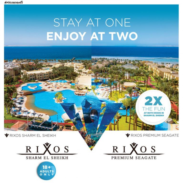 23.08 avion Bucuresti, Egipt - Regiunea Sharm el Sheikh Sharm El Sheikh, Rixos Premium Seagate 1723 EURO, 7 nopti, All inclusive