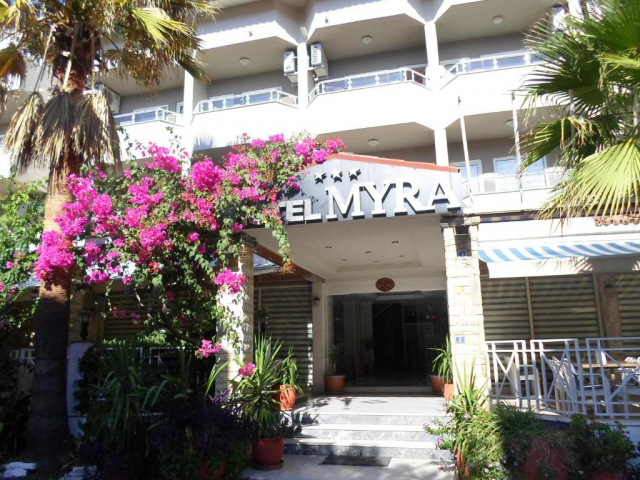 20.08 avion Bucuresti, Turcia - Regiunea Marea Egee Marmaris, Hotel Myra 577 EURO, 7 nopti, All inclusive
