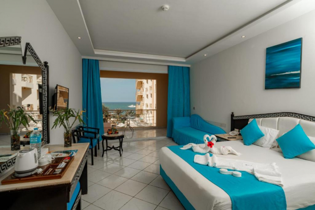 13.09 avion Bucuresti, Egipt - Hurghada Hurghada City, King Tut Aqua Park Beach Resort 547 EURO, 7 nopti, All inclusive