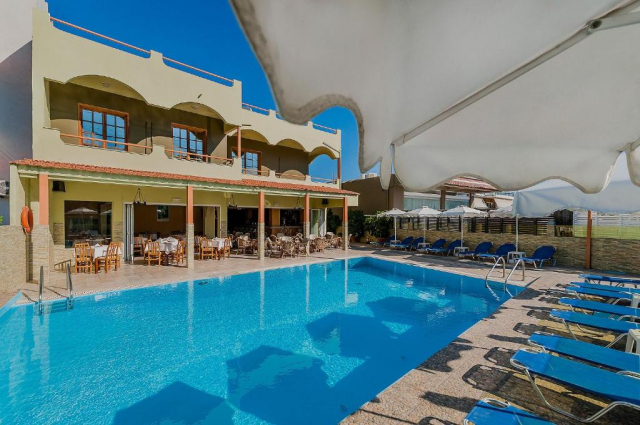 19.08 avion Bucuresti, Grecia - Rhodos Kremasti, Esmeralda Hotel 498 EURO, 7 nopti, Mic dejun inclus
