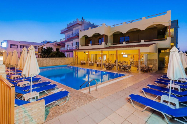 19.08 avion Bucuresti, Grecia - Rhodos Kremasti, Esmeralda Hotel 498 EURO, 7 nopti, Mic dejun inclus