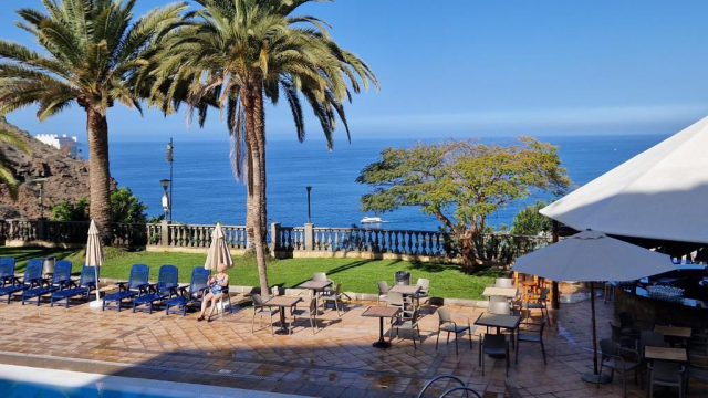 15.09 avion Bucuresti, Spania - Gran Canaria Puerto Rico, Chatur Palmera Mar 734 EURO, 7 nopti, Mic dejun inclus