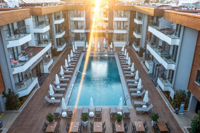 20.09 avion Bucuresti, Turcia - Antalya Side, Side Amour Hotel 792 EURO, 7 nopti, All inclusive