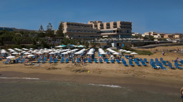 ULTRA LAST MINUTE INSULA CRETA 4*** THEMIS BEACH HOTEL   ZBOR CHARTER DIN OTOPENI CU TAXE INCLUSE