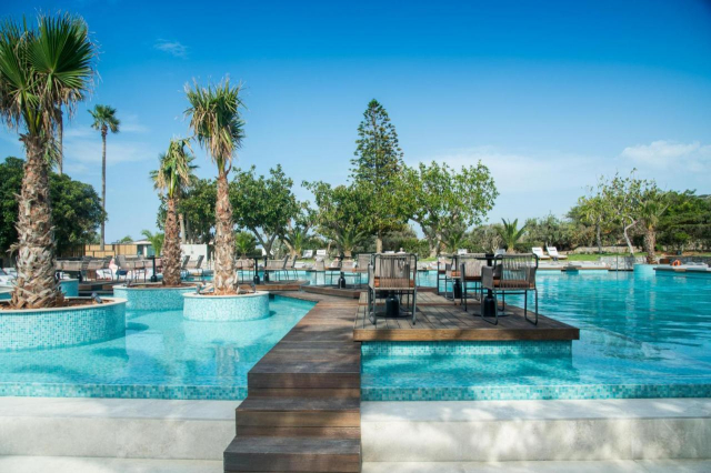 ULTRA LAST MINUTE INSULA CRETA 5*****ALL INCLUSIVE KING MINOS RETREAT  ZBOR CHARTER DIN OTOPENI CU TAXE INCLUSE