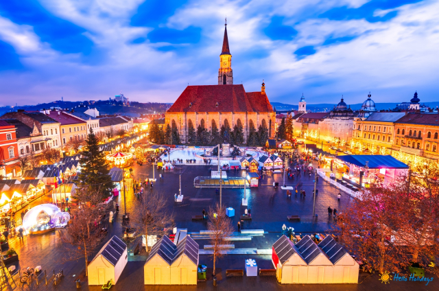 Piete de Craciun BUDAPESTA - VIENA Hotel Ibis City West 3* Autocar 275 Eur/pers