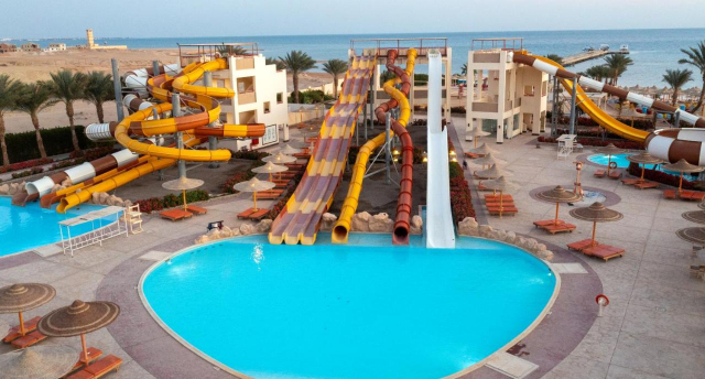 Ultimele locuri! 🏖️ Vacanța copiilor Hurghada 🏨 El Karma Aqua Beach Resort 4* 🍽️ All Inclusive 💰 575 €/pers 