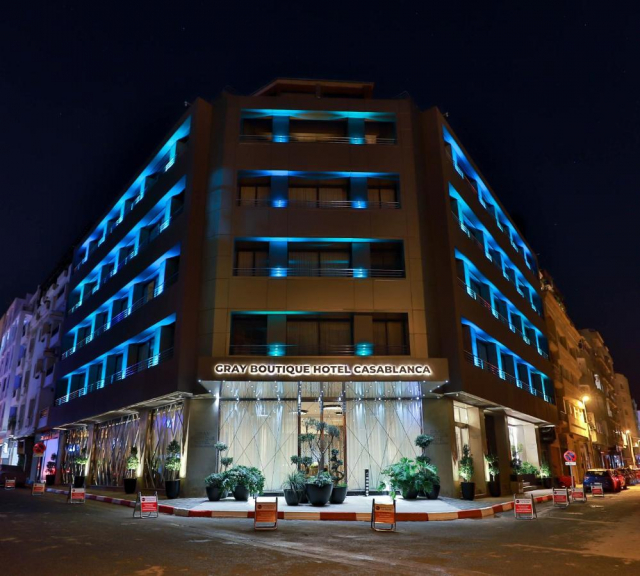 ULTIMELE LOCURI MAROC, CASABLANCA, AVION DIN BUCURESTI, LA HOTEL GRAY BOUTIQUE CASABLANCA 5*, LA TARIFUL DE 1049 EURO/PERS, HB!