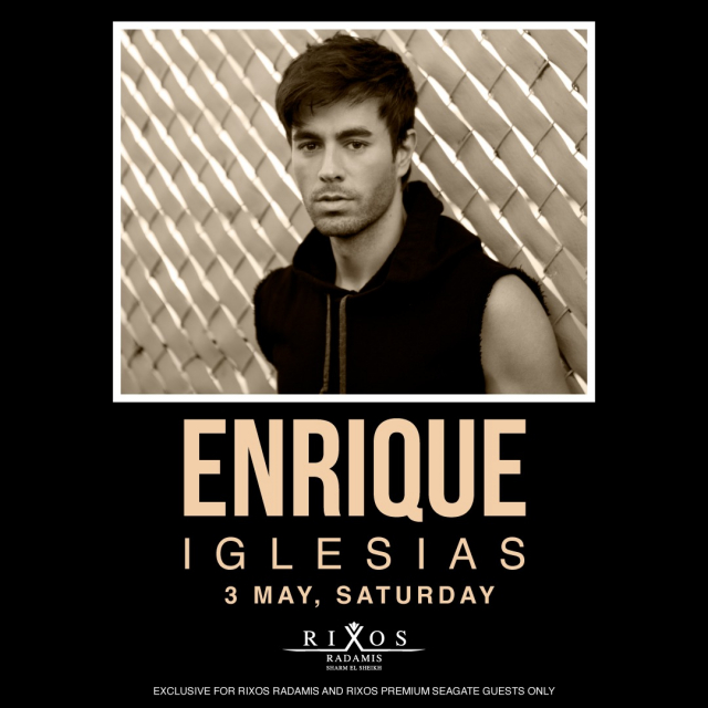 SHARM EL SHEIKH Super Oferta - RIXOS HOTELS 5***** Concert Enrique Iglesias exclusiv pentru oaspeții cazați la Rixos!