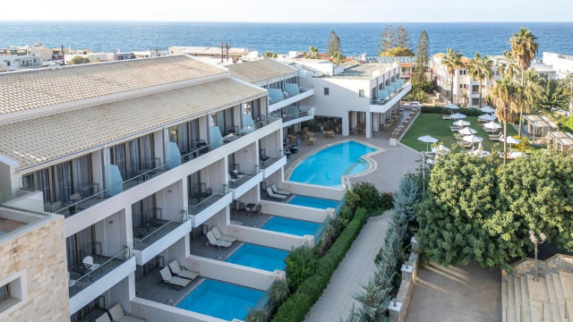ULTRA LAST MINUTE INSULA CRETA 5*****CASTELLO  BEACH SPA ZBOR DIN CLUJ NAPOCA  CU TAXE  INCLUSE